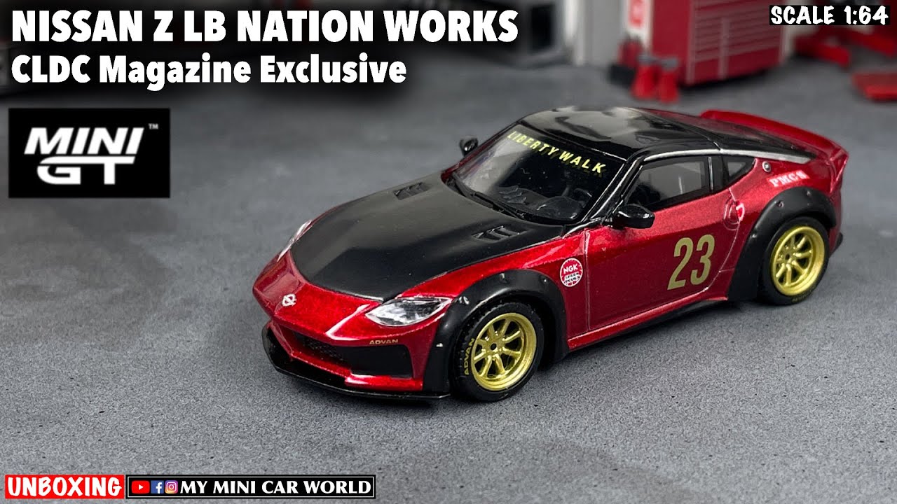 MY MINI CAR WORLD』UNBOXING MINI GT 1/64 NISSAN Z LB NATION WORKS