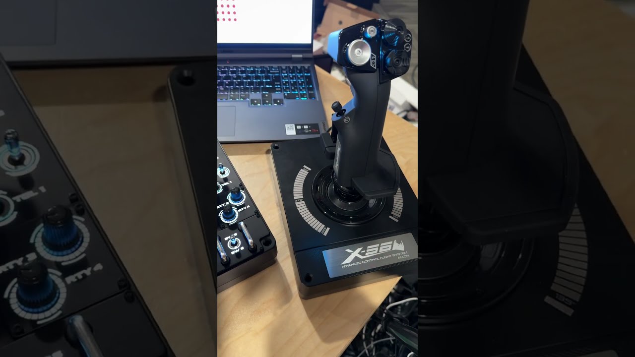 Logitech X56 H.O.T.A.S. Quick Review! - YouTube