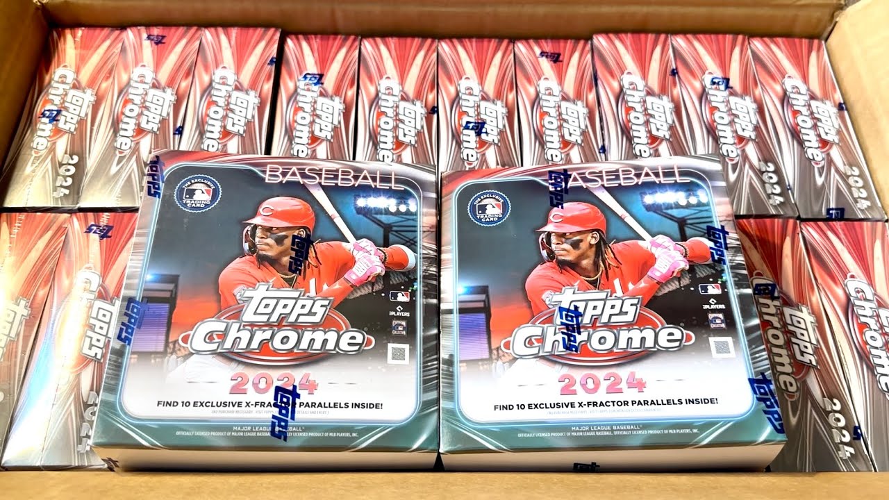 NEW RELEASE! 2024 TOPPS CHROME MONSTER BOXES ! - YouTube