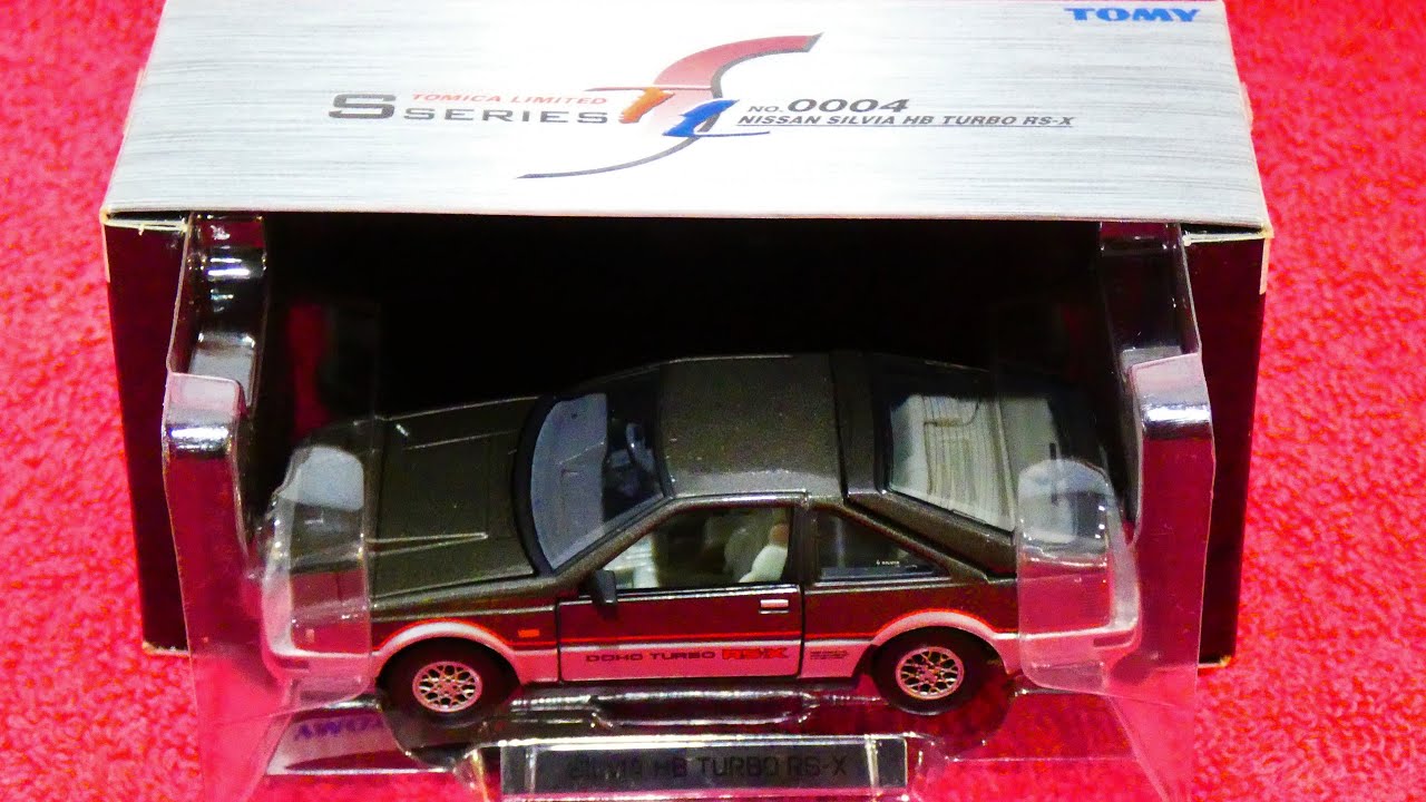 Tomica Limited Series NISSAN SILVIA HB TURBO RS-X - YouTube