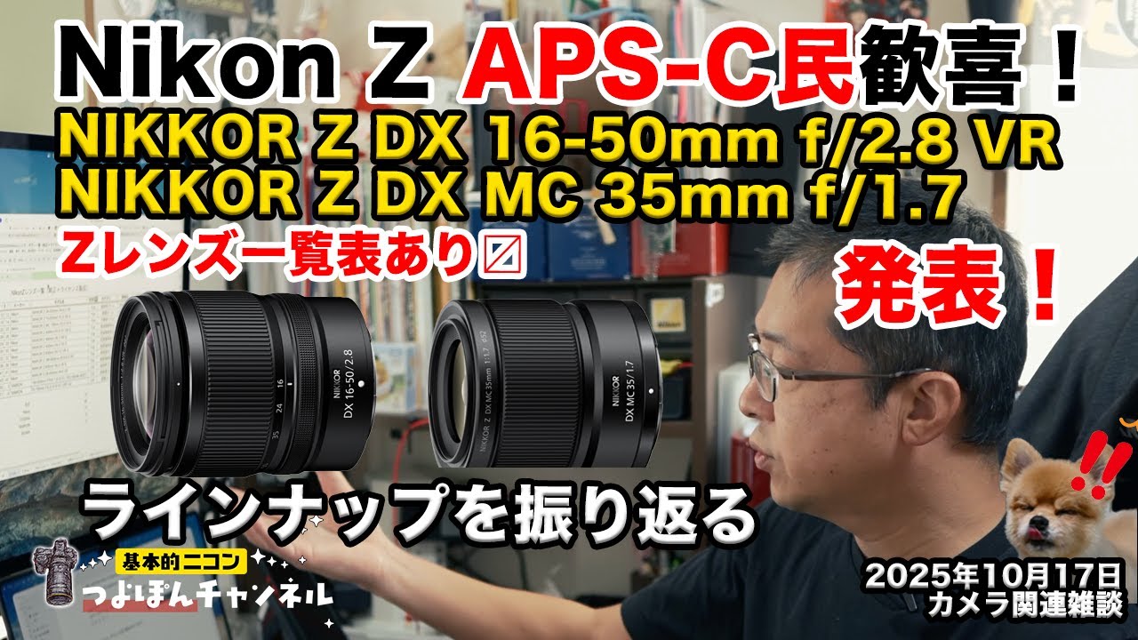 うりきれ！ Lens Impression! NIKKOR Z DX 16-50mm f/2.8 VR ○実勢