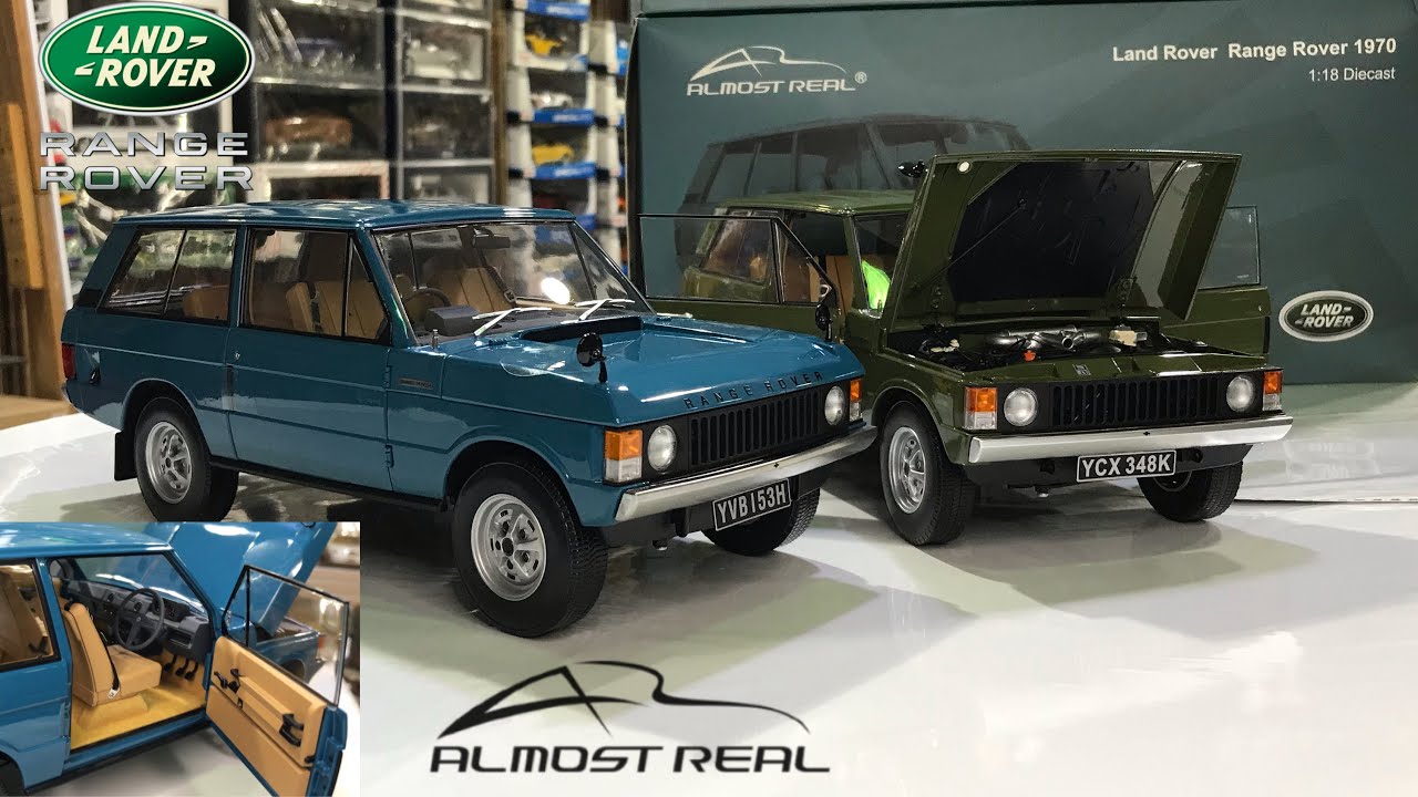 1970 Land Rover RANGE ROVER (Tuscan blue) Almost Real 1/18