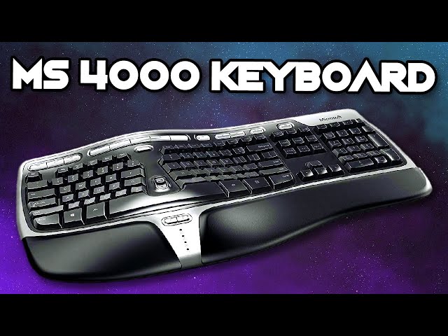 Microsoft Natural Ergonomic 4000 Keyboard - Unboxing and Review