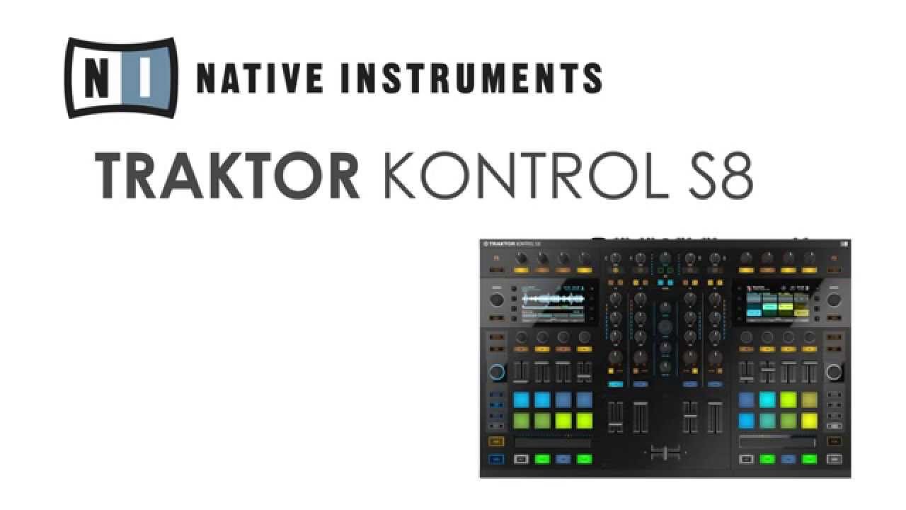 Native Instruments PCDJ用コントローラー TRAKTOR KONTROL S8 - YouTube