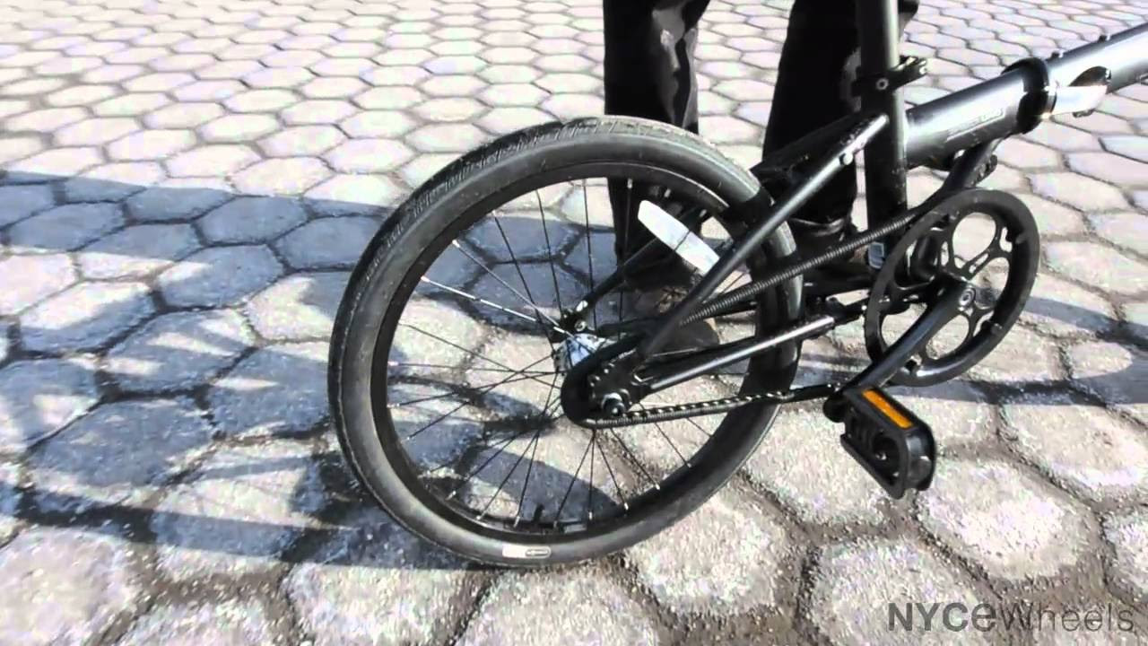 Dahon Speed Uno folding bike - YouTube