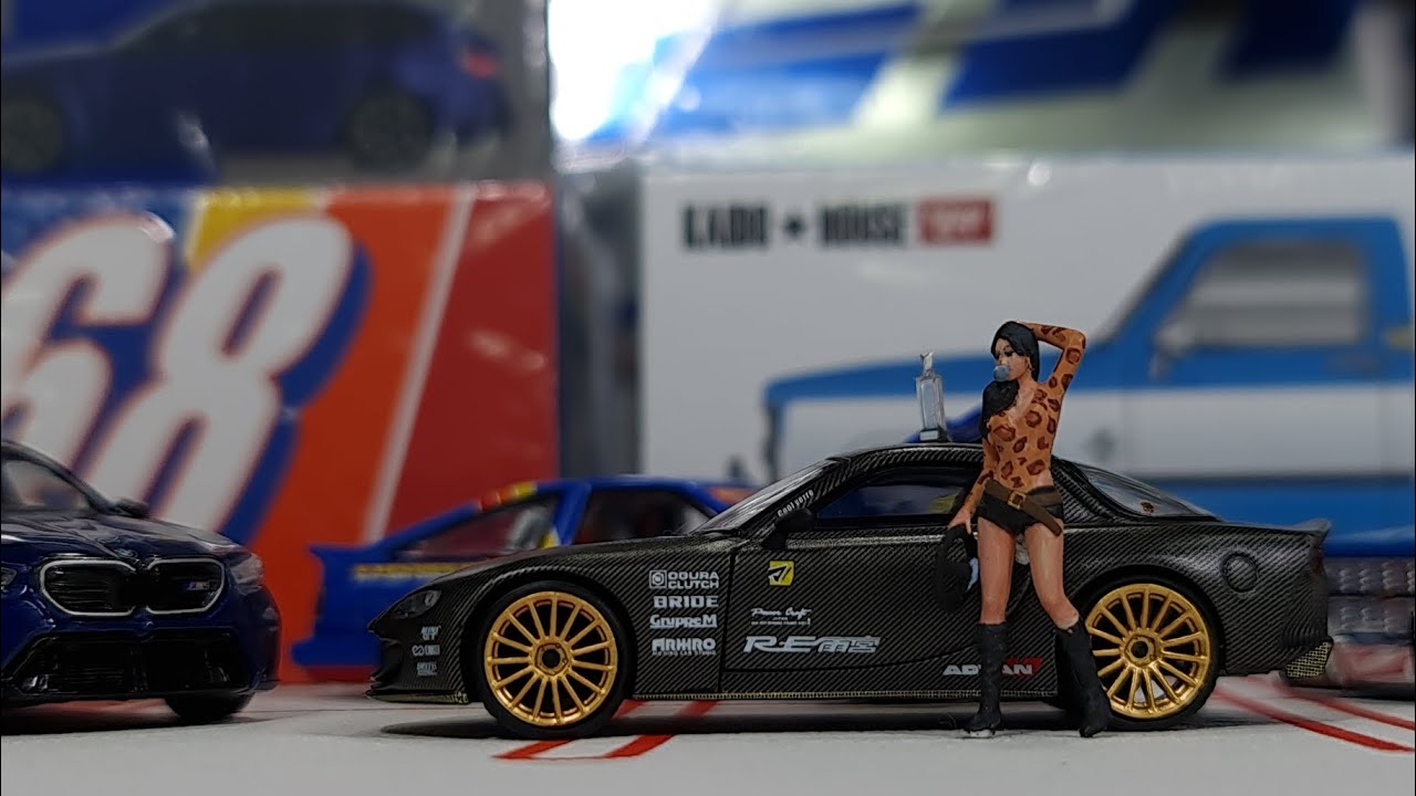 V2 Mini GT Ep85 Amemiya RX7 2025 TAS Winner with 1.64 Trophy