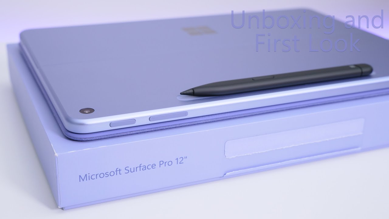 2025 Surface Pro 12-inch - Unboxing, Setup and First Look - YouTube