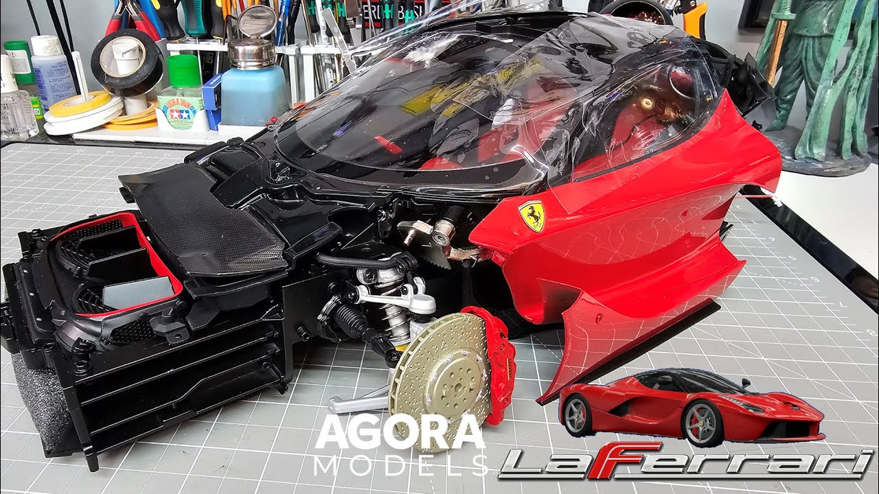 Build the LaFerrari 1:8 Scale - Pack 8 - Stages 57-64 - YouTube