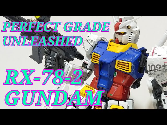 ガンプラ】PG UNLEASHED 1/60 RX-78-2 ガンダム組み立て【PERFECT