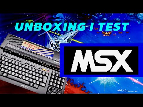 Sony MSX2+ (HitBit HB-F1XV) - Unboxing i Test | Retro Japan 8-bit