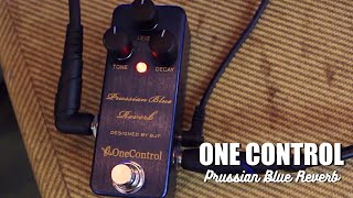 One Control Prussian Blue Reverb - YouTube
