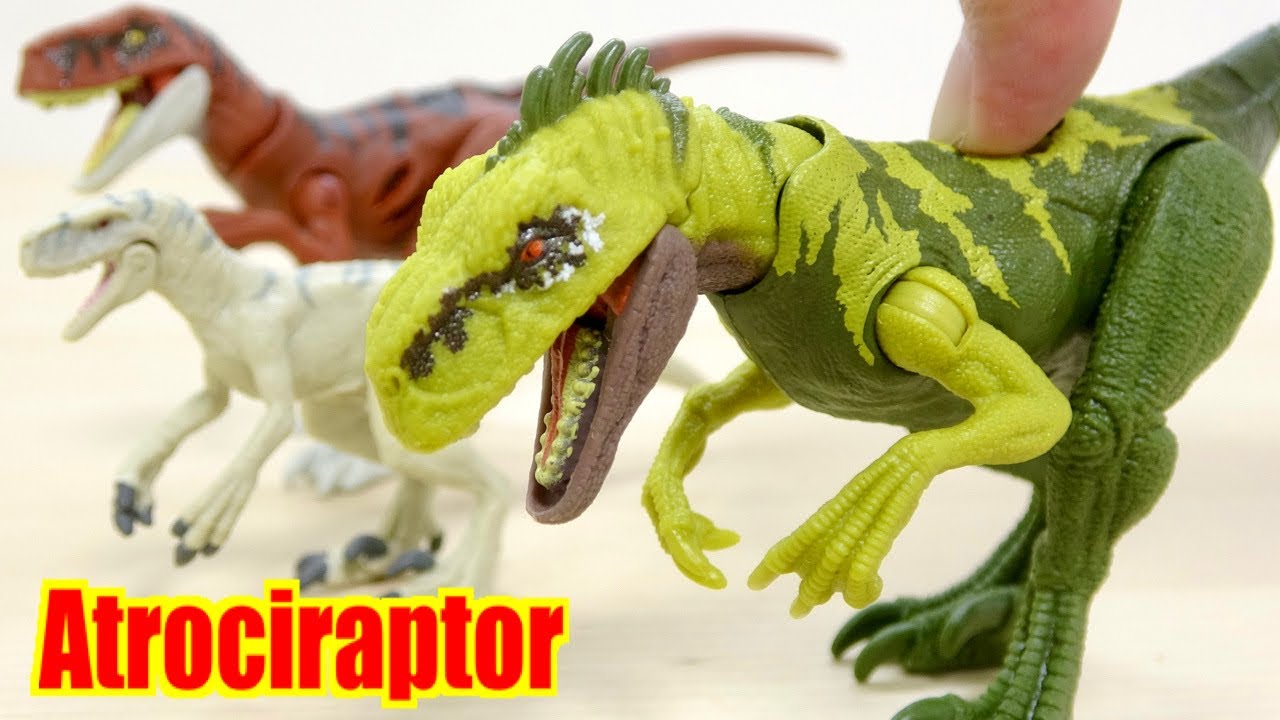 ジュラシック・ワールドシリーズに最強の羽毛付きのアトロキラプトルが