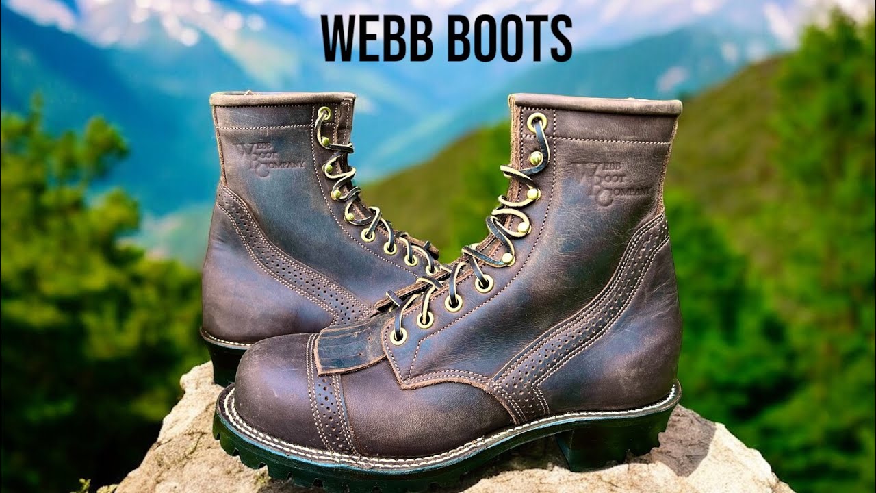 WEBB Boot Company's Mulvey x Valhalla Hybrid in DARK CEDAR Crazy