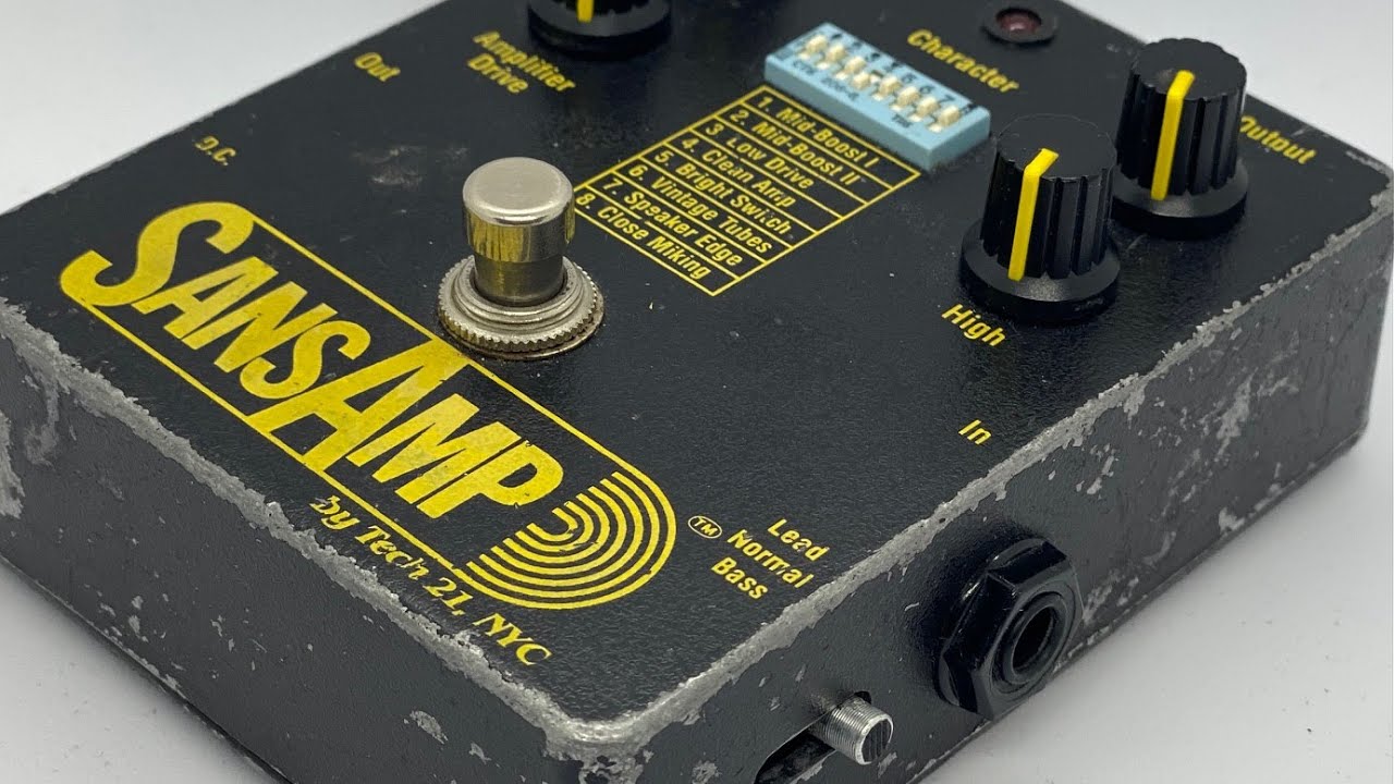 Tech21 - SansAmp（最初期） : 【○八】マルハチBlog