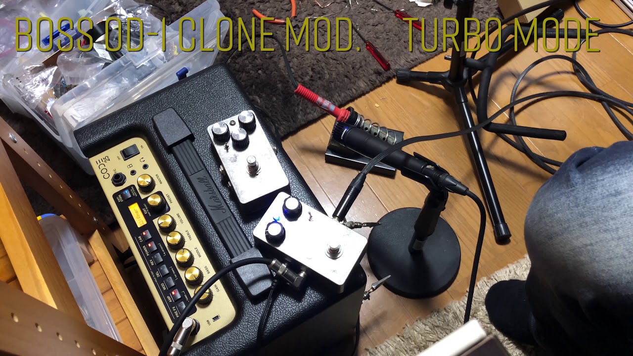 BOSS OD 1 clone mod DEMO - YouTube