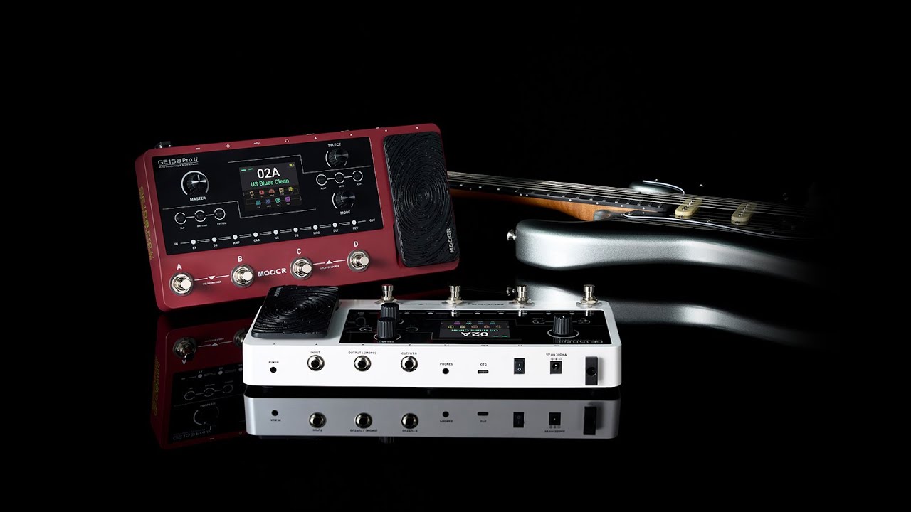 機能的かつお手頃マルチエフェクター！Mooer GE150 Pro / GE150 Pro Li