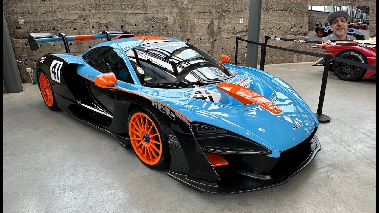 Mclaren MSO Senna super hyper sport car 800 hp V8 limited edition
