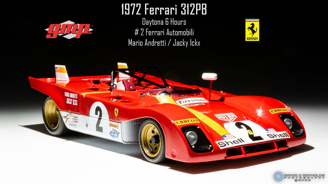 1:18 GMP 1972 Ferrari 312PB # 2 Daytona Showcase - YouTube