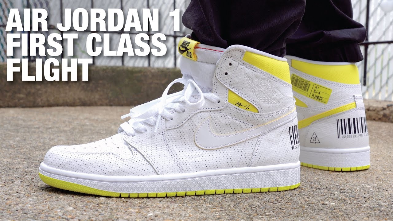 Air Jordan 1 First Class Flight REVIEW & ON FEET - YouTube