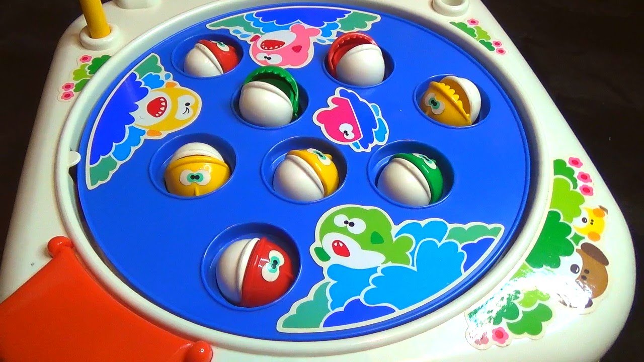 お魚釣りゲーム】ヨネザワ メロディーガブッチョ フィッシング さかな