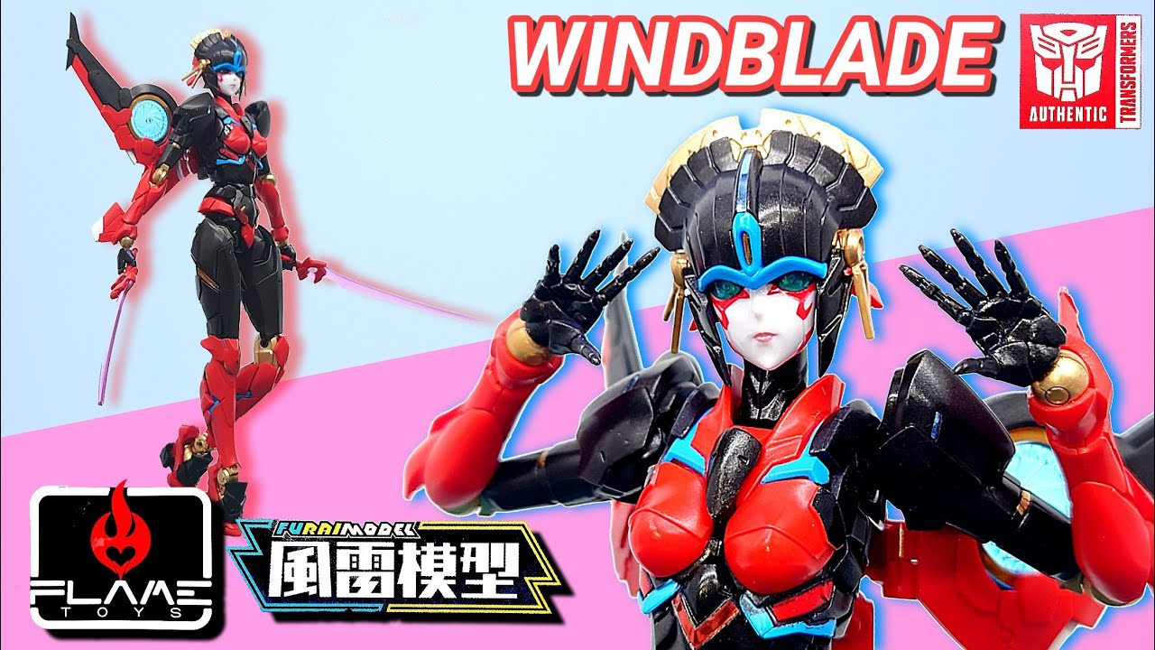 FLAME TOYS) 魅惑のプロポーション✨風雷模型ウインドブレード