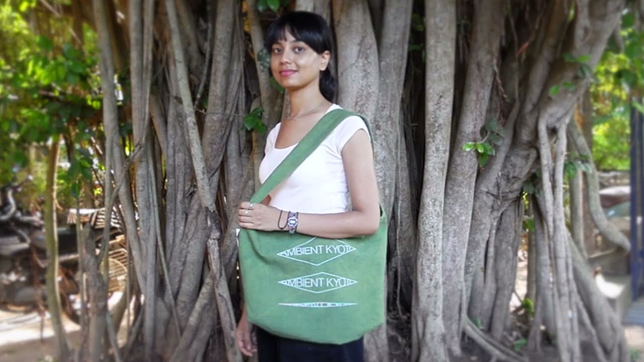 AMBIENT KYOTO X Meditations Natural Dyed Tote Bag