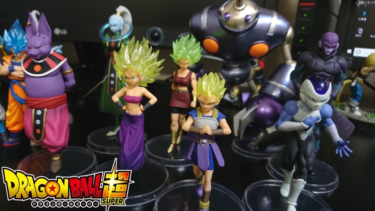 箱HG】ドラゴンボール超 ~第6宇宙のライバル達~ を全種レビュー - YouTube