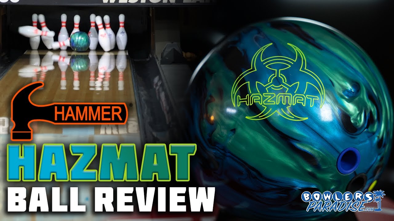 Hammer Hazmat Bowling Ball Review (4K) | Bowlers Paradise - YouTube