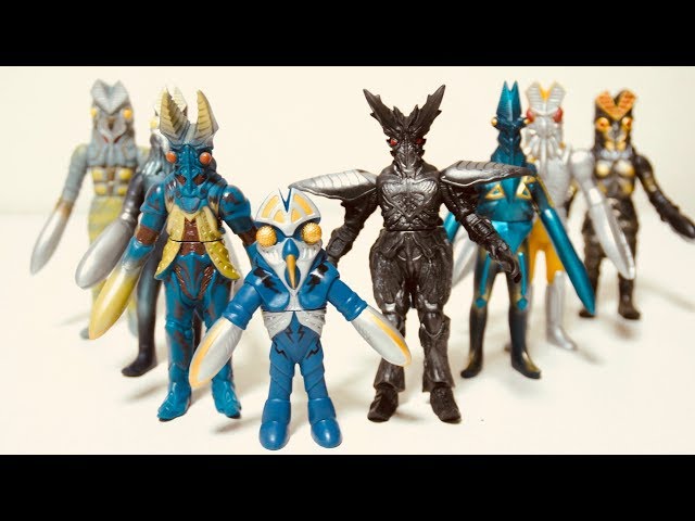 ウルトラマン】歴代バルタン星人を集めてみた！不滅のバルタン星人