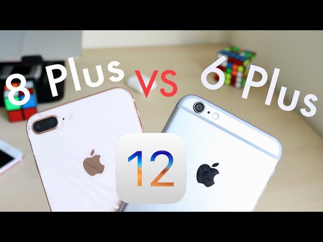 iPHONE 8 PLUS Vs iPHONE 6 PLUS On iOS 12! (Speed Comparison