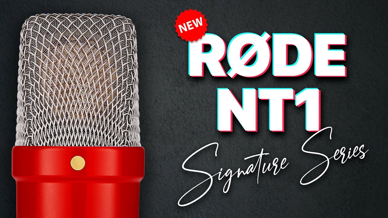 RØDE NT-1 Signature Series Microphone Review/Test - YouTube