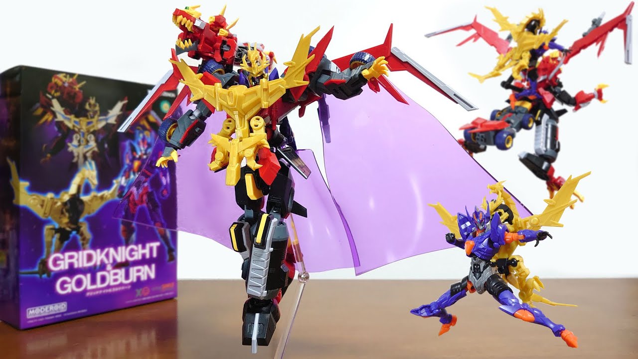 MODEROIDのダイナゼノンと合体！カイゼルグリッドナイトや各種形態を