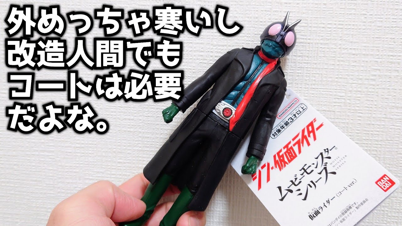 来年公開の映画シン・仮面ライダーの仮面ライダー コートver.の