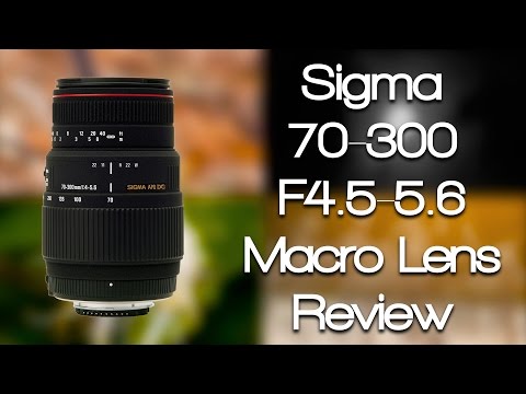 Sigma 70-300mm f4-5.6 Macro Lens Review (Canon Mount) - YouTube