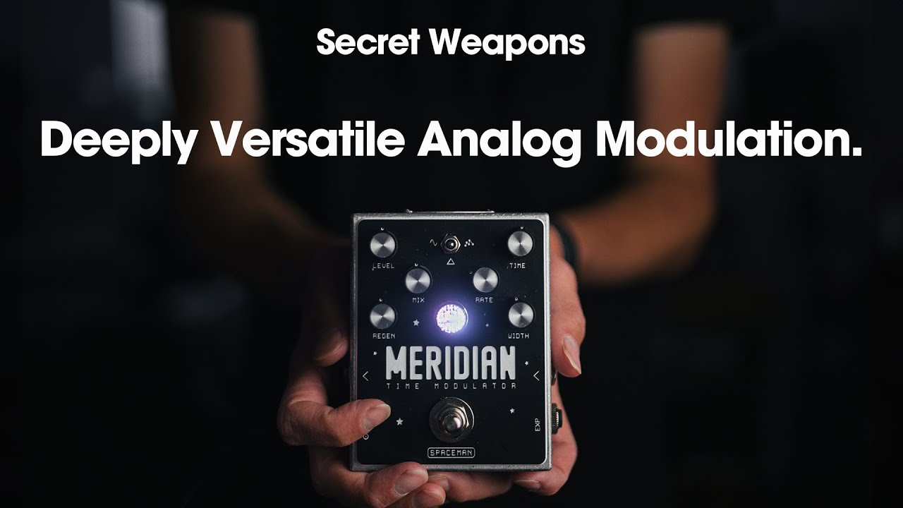 Guitar Pedal X - News - Spaceman Effects' new Meridian Time