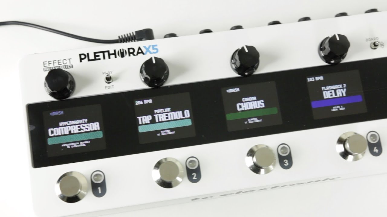 TC ELECTRONIC PLETHORA X5 - TC ELECTRONICが過去十年間でリリース