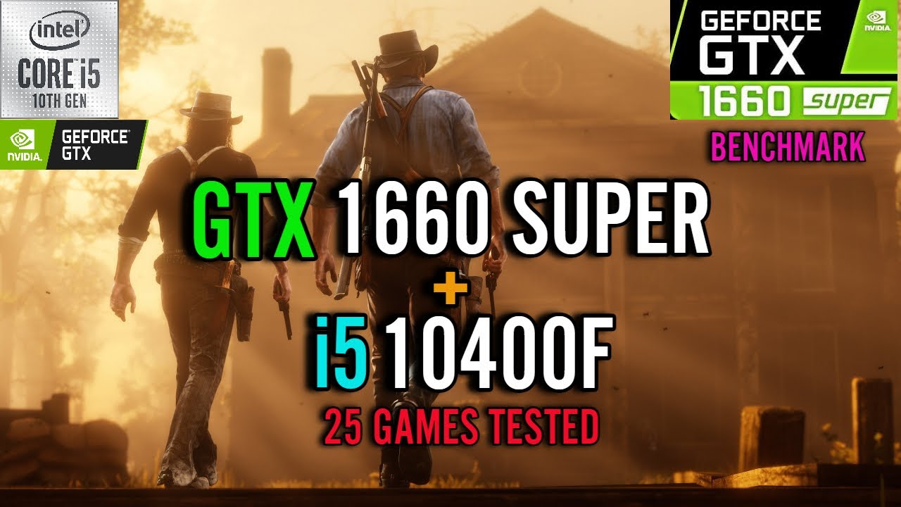 GTX 1660 Super + Intel i5 11400F Benchmarks 2023 | 3 Games Tested