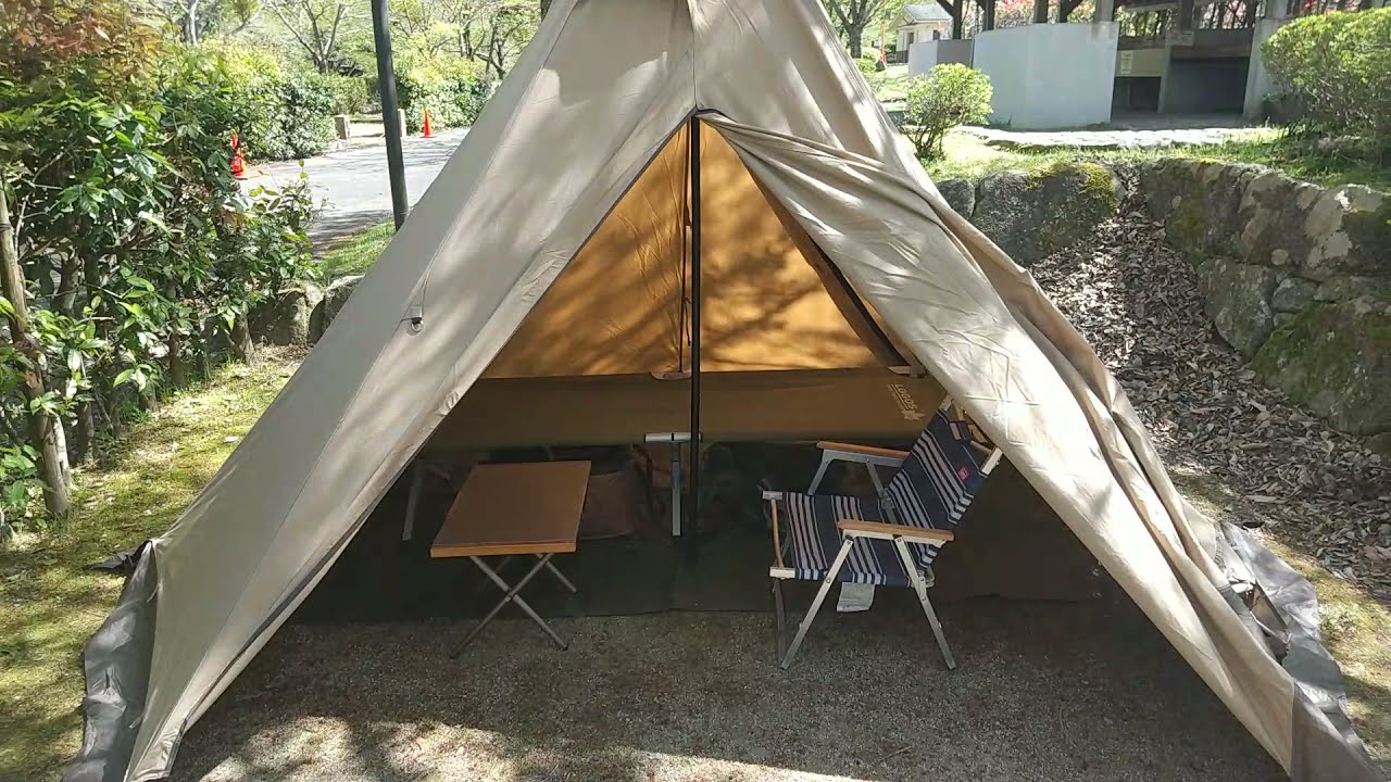 TOMOUNT ワンポールテント ポリコットンテント 2.1m TC サーカスより