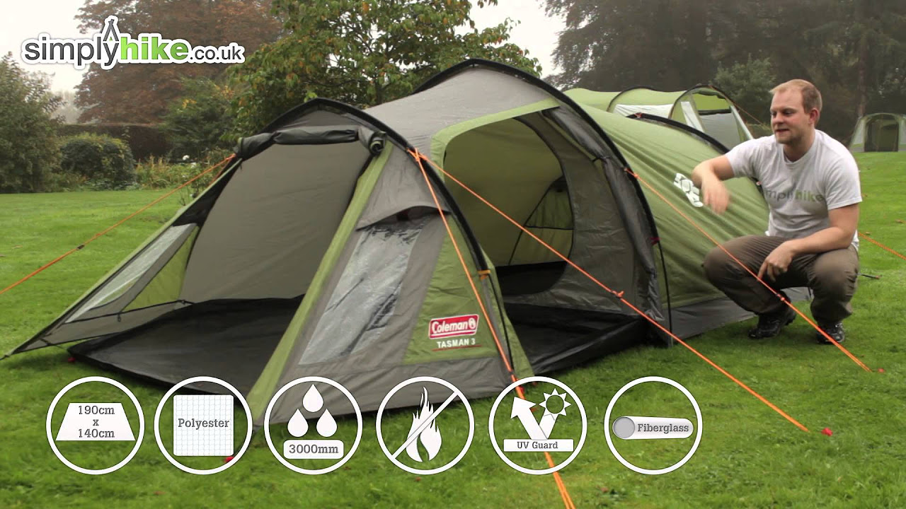 Sneak Peak 2013 tents - Coleman Tasman 3 - www.simplyhike.co.uk