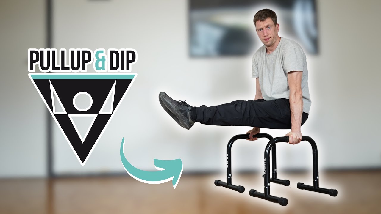 Fitness Parallettes Made of Steel, Non-Slip With Extra Wide Handle