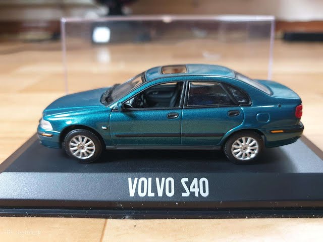 Diecast Volvo S40, MINICHAMPS, 1:43 Scale.Автомодели.Обзор - YouTube