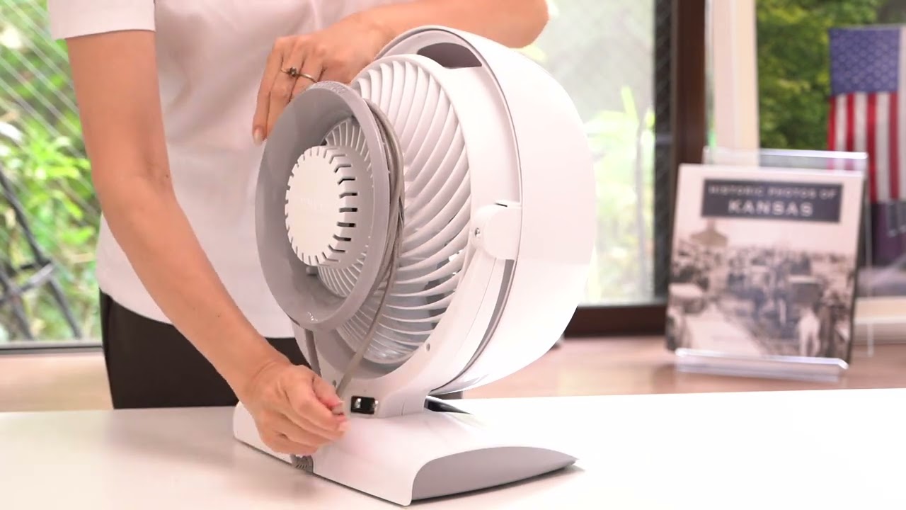 ボルネード公式】サーキュレーター6303DC-JP_製品動画（コード収納