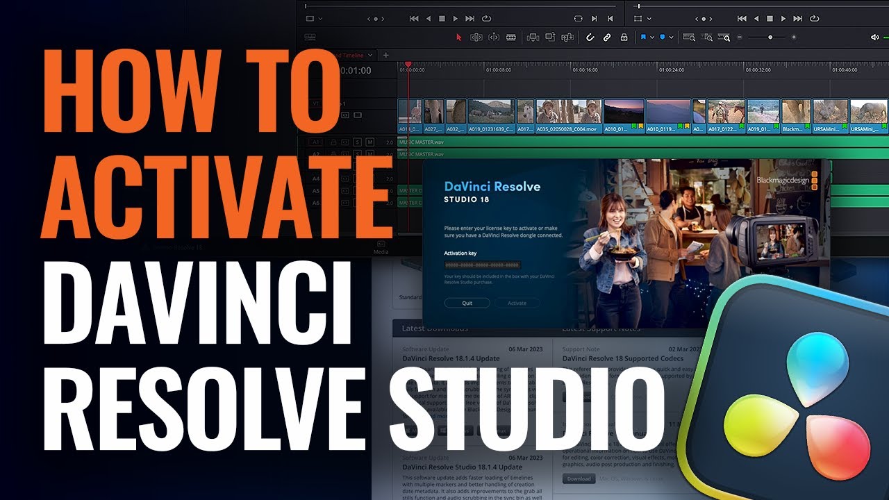 How to Activate DaVinci Resolve Studio - YouTube