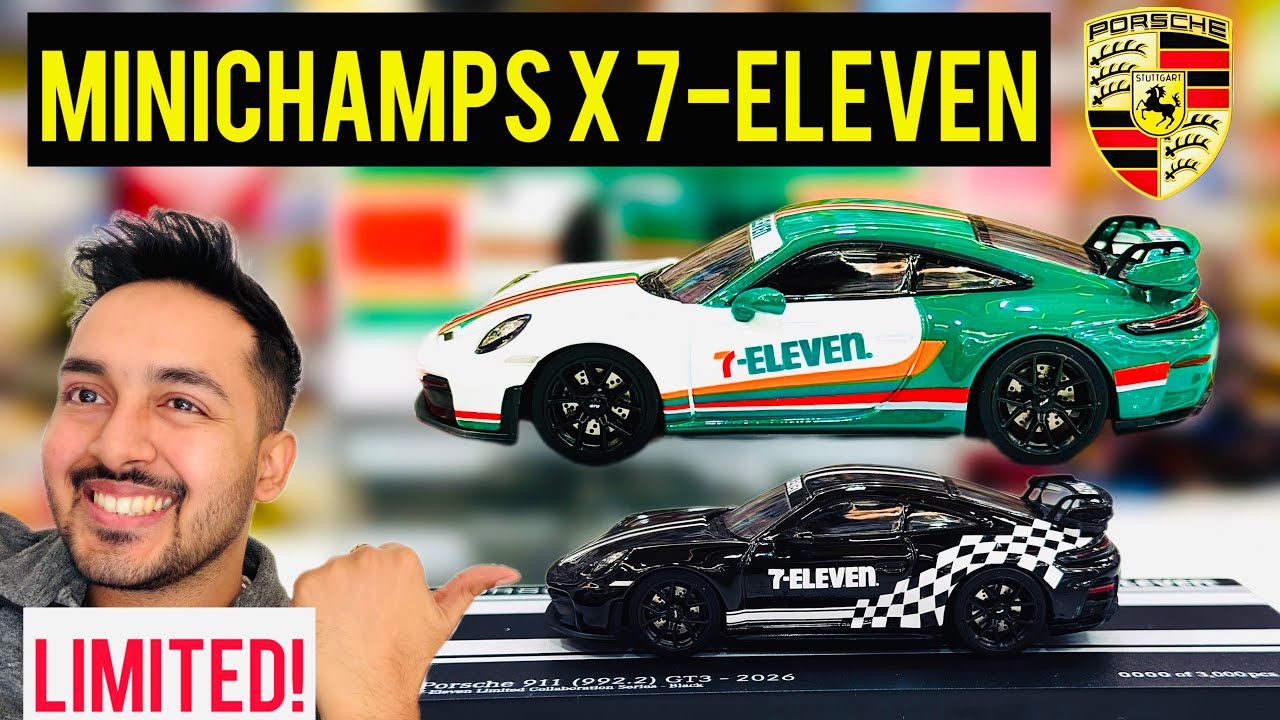 Highly Limited! Taiwan Exclusive upcoming MINICHAMPS X 7-ELEVEN