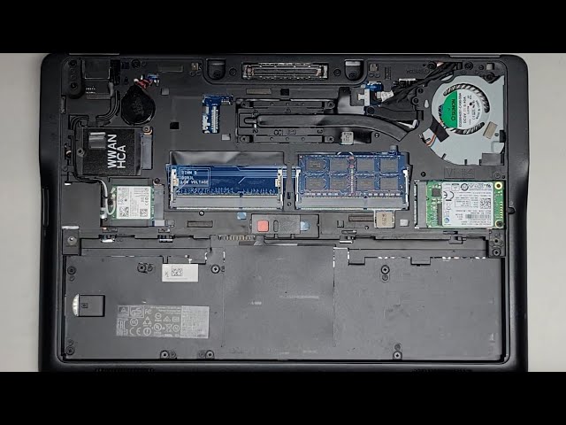 DELL Latitude E7250 Disassembly RAM SSD Hard Drive Upgrade