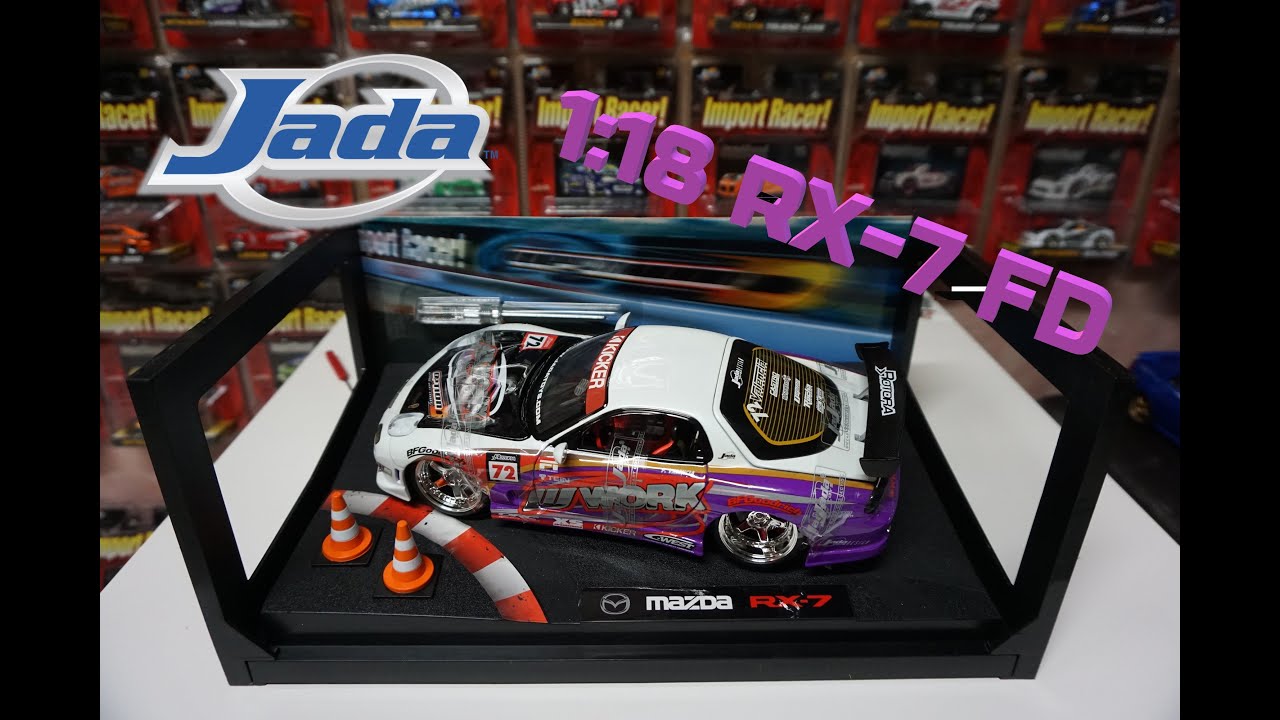 Jada Toys Import Racer Option D Mazda RX-7 FD 1:18 Scale Review
