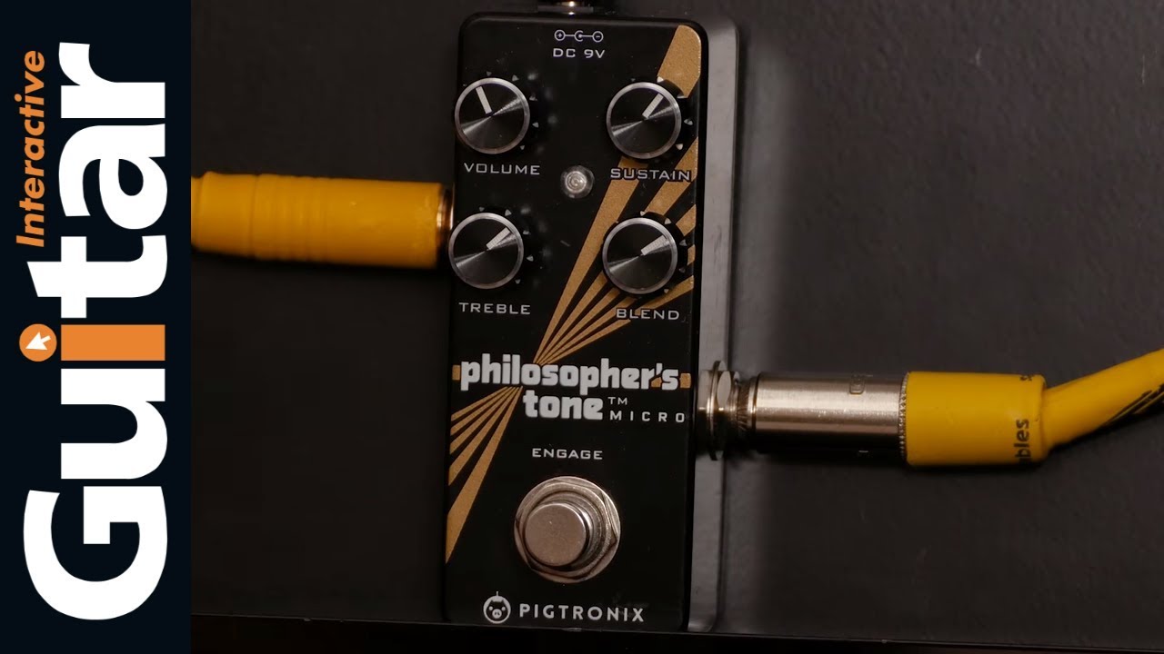 Pigtronix Philosophers Tone Micro Pedal | Review - YouTube