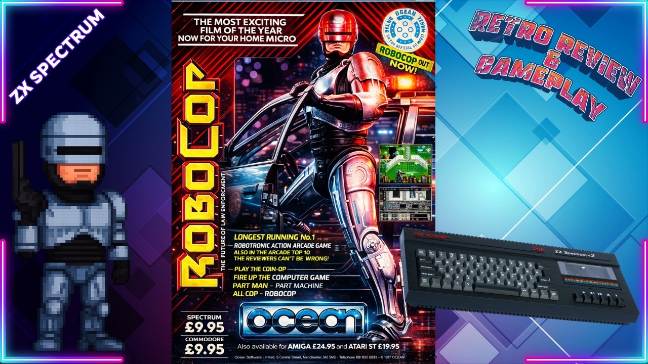 RoboCop on ZX Spectrum – 8-Bit Movie Classic | Review & Gameplay
