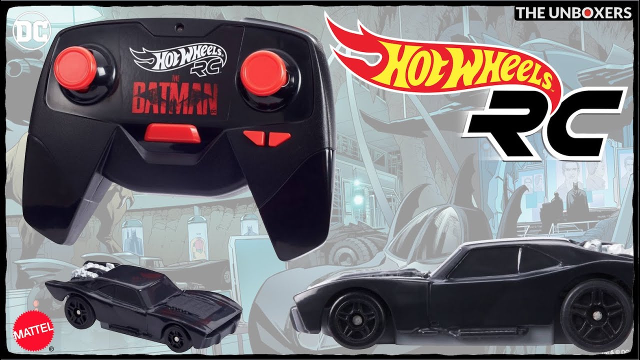 Hot Wheels RC 1:64 Scale The Batman Batmobile Remote Controlled