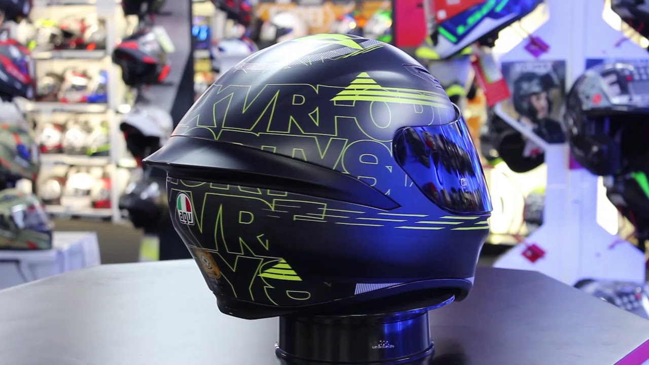 AGV K1 Track 46 Helmet - YouTube